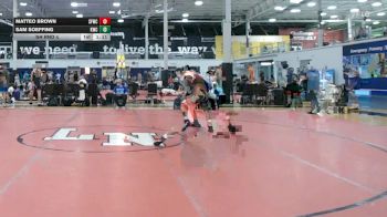 162 lbs Rr Rnd 5 - Matteo Brown, Sly Fox WC - HSC vs Sam Soeffing, Kraken Grizzly - HSC
