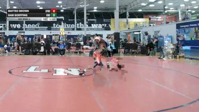 162 lbs Rr Rnd 5 - Matteo Brown, Sly Fox WC - HSC vs Sam Soeffing, Kraken Grizzly - HSC