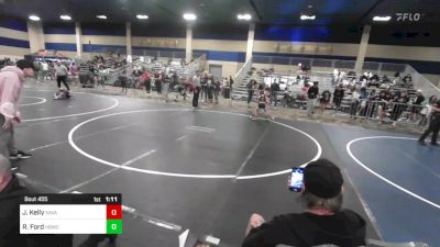 80 lbs Quarterfinal - Jessie Kelly, Savage House WC vs Reese Ford, Hbwc