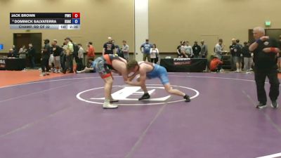 215 lbs Champ. Rd Of 32 - Jack Brown, Pitcrew WC vs Dominick Salvaterra, Kraken