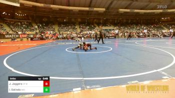 64 lbs Consi Of 8 #1 - Jett Jaggers, CP Wrestling vs Isaias Galindo, Norman Grappling Club