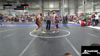 190 lbs Cons. Round 1 - Corbyn Holinde, Hoisington WC vs Kayne Smith, Bonner Springs