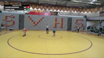 106 lbs Quarterfinal - Hayden Bohannon, Natrona County vs Darris Todd, Green River