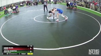 106 lbs Semifinal - Jesse Oliva, Carson vs Destin Maestas, SLAM! NEVADA