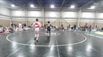 57 kg Rr Rnd 3 - CJ Caines, Mat Assassins Black - HSE vs Antonio Mills III, Roundtree Wrestling Academy 1 - HSE