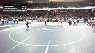 II-160 lbs Semifinal - Jacob Stephenson, Wilson vs Wyatt Meade, Unatego-Unadilla Valley Franklin