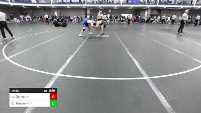 174 lbs 3rd Place - Jack Ganos, Air Force Academy vs Cooper Haase, Army-West Point