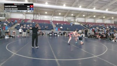 144 lbs Carter Kinard, Pennsylvania Red vs Waylon Nelson, Idaho