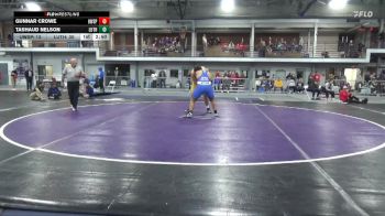285 lbs Round 2 (4 Team) - Gunnar Crowe, Wisconsin-Stevens Point vs Tashaud Nelson, Luther