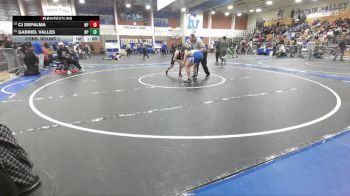 144 lbs Cons. Round 1 - Cj DePalma, Newbury Park vs Gabriel Valles, Baldwin Park