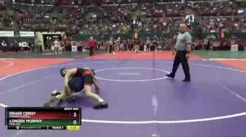 D1-126 lbs Quarterfinal - Londen Murphy, Moeller vs Drake Cerny, Marion Harding