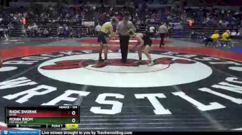 134 lbs Semifinal - Radic Dvorak, ISI WC vs Ronin Brom, Fox Valley WC
