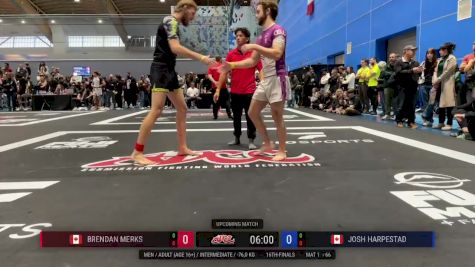 Josh Harpestad vs Brendan Merks 2025 ADCC Vancouver Open