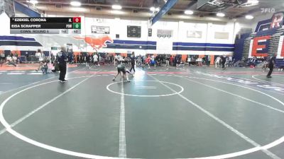 106 lbs Cons. Round 5 - Eisa Scrapper, Poway vs Ezekiel Corona, Alta Loma