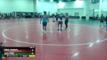 190 lbs Round 1 (10 Team) - Trent Johnson, Tomahawk Wrestling Club vs Juan Perez, Somerset Academy