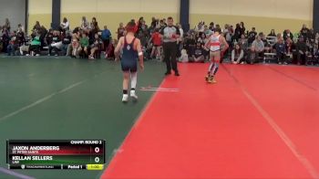 80 lbs Champ. Round 2 - Kellan Sellers, LAW vs Jaxon Anderberg, St. Peter Saints