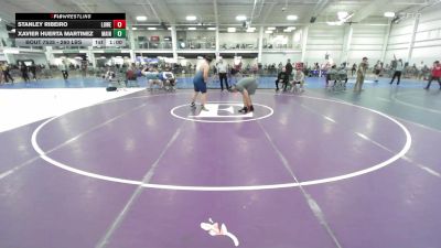 260 lbs Consi Of 8 #1 - Stanley Ribeiro, Lowell vs Xavier Huerta Martinez, Maine Hammahs