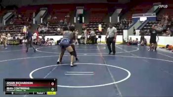 220 lbs Round 1 (4 Team) - Amari Richardson, Alpha Elite vs Iban Contreras, Michigan Cobras