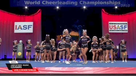 Cheer Extreme - Raleigh - Cougars [2025 L6 U18 Non Tumbling Semis] 2025 The Cheerleading Worlds