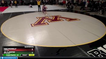 195 lbs Quarterfinal - Max McEnelly, Waconia vs Bo Flagstad, St. Francis