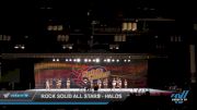 Rock Solid All Stars - HALOS [2022 L1 Youth - Small 12/10/22] 2022 Spirit Cheer Dance Grand Nationals & Cheer Nationals