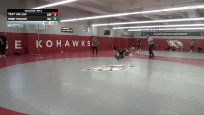 165 lbs Champ. Round 1 - Trey Kellow, Simpson vs Rory Prazak, North Iowa Area Community College