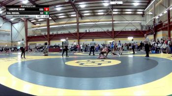 105 lbs Quarterfinal - Libertie Nigh, Urbana High School vs Val Riegel, River Valley HS