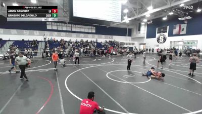 113 lbs Cons. Round 3 - Ernesto Delgadillo, Chaparral High School Wrestlin vs Aiden Sanchez, Laguna Niguel