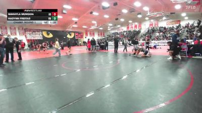 125 lbs Champ. Round 1 - Makayla Munguia, Huntington Beach vs Hadynn Freitas, Vista Murrieta