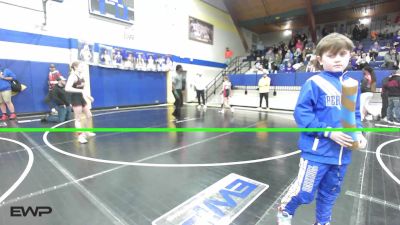 91 lbs Rr Rnd 1 - Kylie Stanhope, Sallisaw Takedown Club vs Presley Williams, Sperry Wrestling Club
