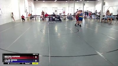 250 lbs Round 3 (8 Team) - Brycen Hopkins, Kansas vs Caleb Semon, Missouri