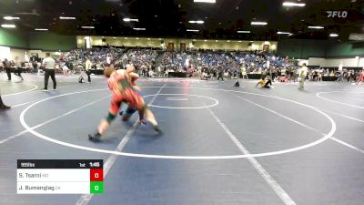 165 lbs Round Of 64 - Salah Tsarni, MD vs Junior Bumanglag, CA