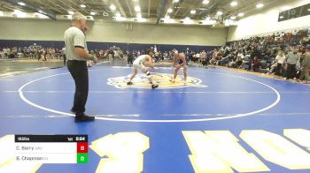 165 lbs Round Of 16 - Carson Barry, Johnson & Wales vs Blake Chapman, Castleton