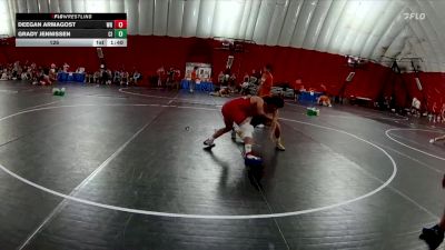 126 lbs Placement Matches (8 Team) - Deegan Armagost, Wisconsin Rapids vs Grady Jennissen, Cambridge-Isanti Blue