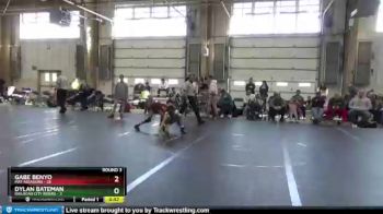 76 lbs Round 3 (8 Team) - Gabe Benyo, Mat Assassins vs Dylan Bateman, Railroad City Riders