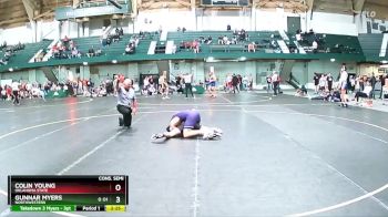 165 lbs Cons. Semi - Colin Young, Oklahoma State vs Gunnar Myers, Northwestern