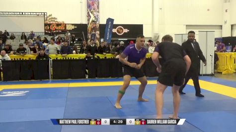 Darren William Garcia vs Matthew Paul Forstner 2024 World IBJJF Jiu-Jitsu No-Gi Championship