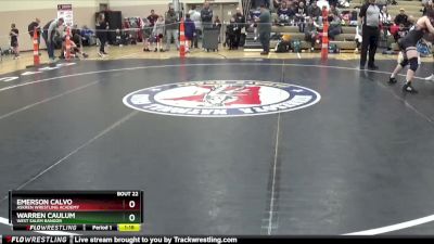 175 lbs Round 2 - Emerson Calvo, Askren Wrestling Academy vs Warren Caulum, West Salem Bangor