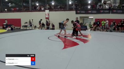 60 kg Consolation - Jayden Carson, Arkansas Regional Training Center vs Joseph Couch, West Point Wrestling Club