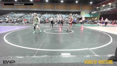 115 lbs Consi Of 64 #2 - Mason Miracle, Hermiston Wrestling vs Zachary Lewis, Fallon Country Boyz