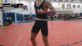 175 lbs Cons. Round 1 - Tyler Soeder, Brecksville vs Andrew Meadows, Mount Airy High School
