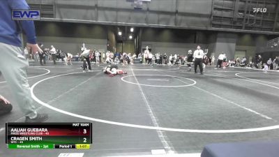 130 lbs Semifinal - Aaliah Guebara, Maize Wrestling Club vs Cragen Smith, WTC