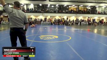 157 lbs Round 2 (12 Team) - Bailey Gibson, Ohio Northern vs Matthew Starks, St. Clair