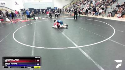 170 lbs Semifinal - Leah Willard, MN vs Emily Novak, MN