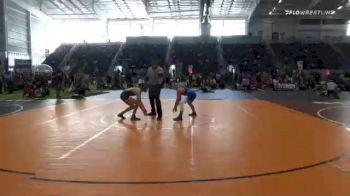 109 lbs Consolation - Camren Carmickle, Granite WC vs Nat'aani Prado, Atc