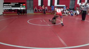 144 lbs Round 2 (3 Team) - Braylon Hill, Mcadory vs Andrew Brantley, Vestavia Hills