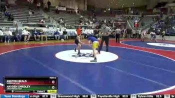 5A 120 lbs Cons. Round 2 - Hayden Smedley, Greenbrier High vs Ashton Beals, Sheridan High