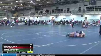 144 lbs Round 1 (4 Team) - Amitira McNack, Missouri Blue vs Sierra Pienkowski, Indiana INFERNO GOLD