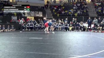 215 lbs Consolation Wb - Blake Vonderhaar, Pleasant Valley vs Connor Stolpe, Dallas Center-Grimes