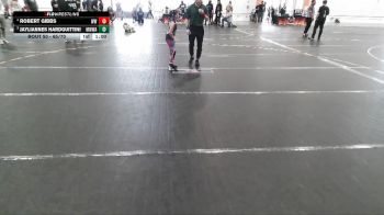 65/70 Round 5 - Jayliannes Hardguittini, Mighty Warriors Wrestling Acad vs Robert Gibbs, Backyard Brawlers